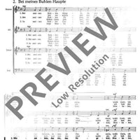 Die Brünnlein, die da fließen - Choral Score