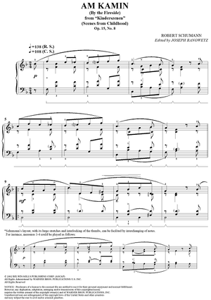 Am Kamin, Op. 15, No. 8