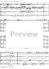 String Quartet No. 18, Movement 3 - Score