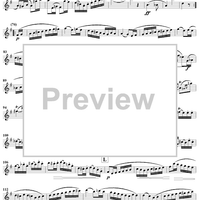 Duet No. 2 from Six Easy Duets, Op. 137 - Flute 1