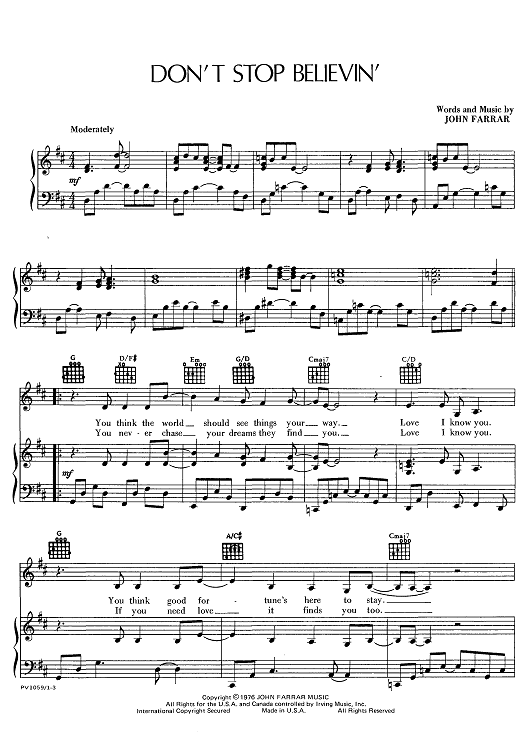 Don't Stop Believin'