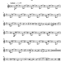 Quartet No. 1 - E-flat Baritone Saxophone
