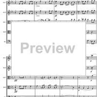 Overture c minor D8 - Score