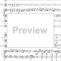 La Finta Giardiniera, Overture - Full Score