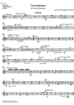 Concertpiece - B-flat Trombone 2
