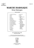 Marche Diabolique - Score Cover