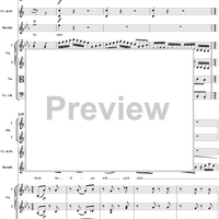 "Ein ergrimmter Löwe brüllet", No. 2 from "Die Schuldigkeit des ersten Gebotes", K35 - Full Score