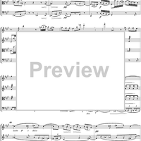 String Quartet No. 2, Movement 2 - Score