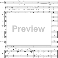 Aria for Tenor and Orchestra: "Per pietà, non ricercate", K. 420 - Full Score