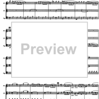 Ein Scherz-Trio - Score