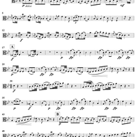 String Quartet No. 6 in B-flat Major, K159 - Viola