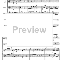 Sinfonia F Major - Score