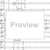 Grand Scene of the Consecration, and First Finale from "Aida", Act 1 - Score