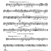 Three Chansons - Trumpet 1 in Bb