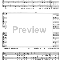 Se vi piace, Signora from 20 Madrigali - Score