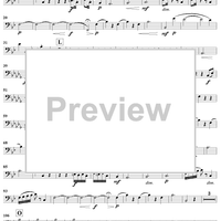 Piano Trio in B flat major    - HobXV/20 - Cello