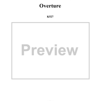 Overture, from "Don Giovanni", K527 - Full Score