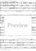 Divertimento No. 1, Movement 2 - Score