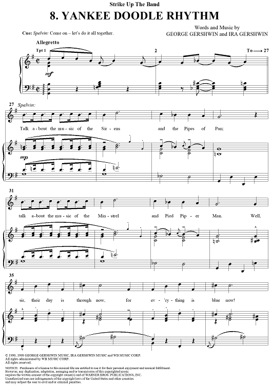 Yankee Doodle Rhythm