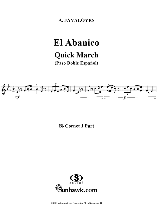 El Abanico - Cornet 1