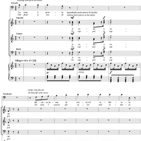 La forza del destino, Act 2, No. 6b, Scena. "La cena è pronto" - Score