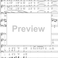 Samson, Act 3, No. 56: "Let their celestial concerts all unite" - Score
