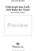 Unbewegte laue Luft, tiefe Ruhe der Natur - No. 8 from "8 Lieder & Songs" - Op. 57