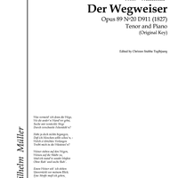 Der Wegweiser Op.89 No.20 D911