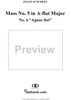 Mass No. 5 in A-flat Major, D678, No. 6: Agnus Dei