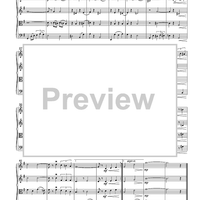 Music for Four, Collection No. 2 - Early Pop Favorites - Score