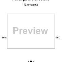 Notturno: "Mi lagnerò tacendo", K. 437 - Full Score