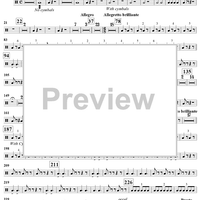 Light Cavalry Overture - Bass Drum & Cymbals