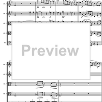 String Quintet G Major Op.33 - Score