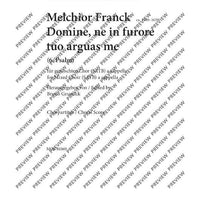 O Lord, do not rebuke me in your anger - Choral Score