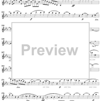 String Quartet No. 1 in E-flat Major, Op. 12 - Violin 1
