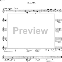 Preludio, Aria e Finale - Horn in F