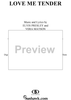 Love Me Tender