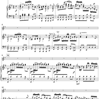 Flute Concerto in G Major - Piano Score