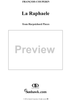 Harpsichord Pieces, Book 2, Suite 8, No.1:  La Raphaéle