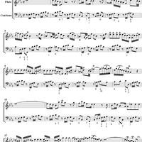Flute Sonata in E-flat major, QV 1:58a