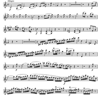 Piano Trio No. 5 C Major KV548 - Violin