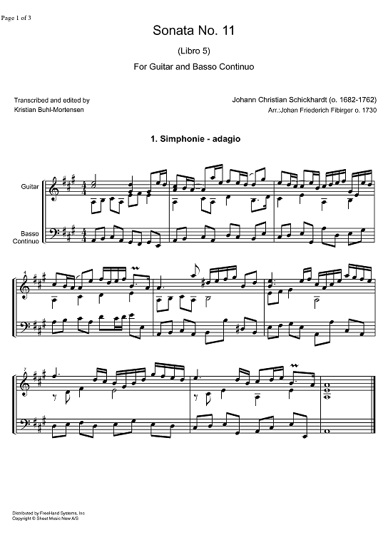 Sonata No.11 Libro  5