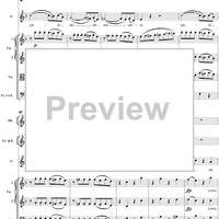 "Ombra felice", recitative and "Io ti lascio", aria, K255 - Full Score