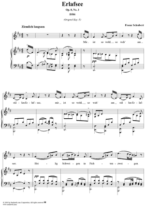 Erlafsee, Op.8 No.3