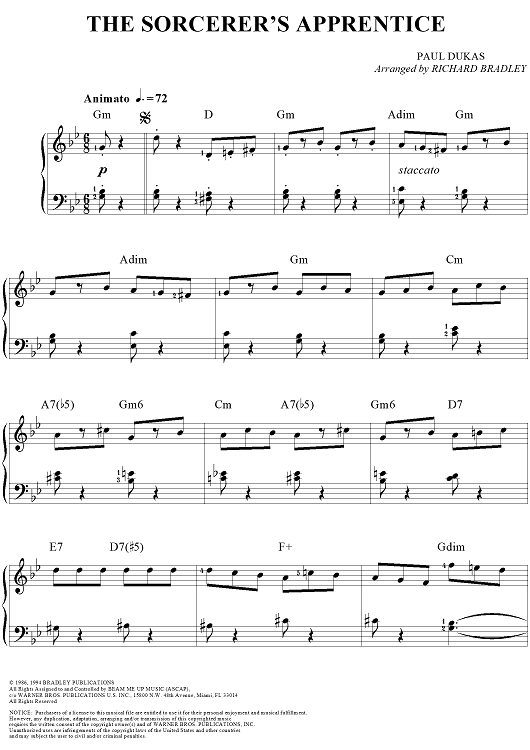 The Sorcerer's Apprentice