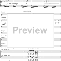 Scene and Concerted Piece from "Aida", Act 1 - Score