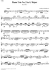 Piano Trio No. 2 in G Major, Op. 1, No. 2 - Violin