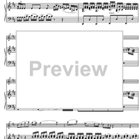 Concerto No. 3 G Major, KV216 - Piano Score