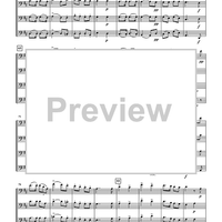 Mendelssohn Songs: Volume 1 for Cello Quartet - Score