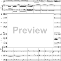 Brandenburg Concerto No. 4: Allegro - Score